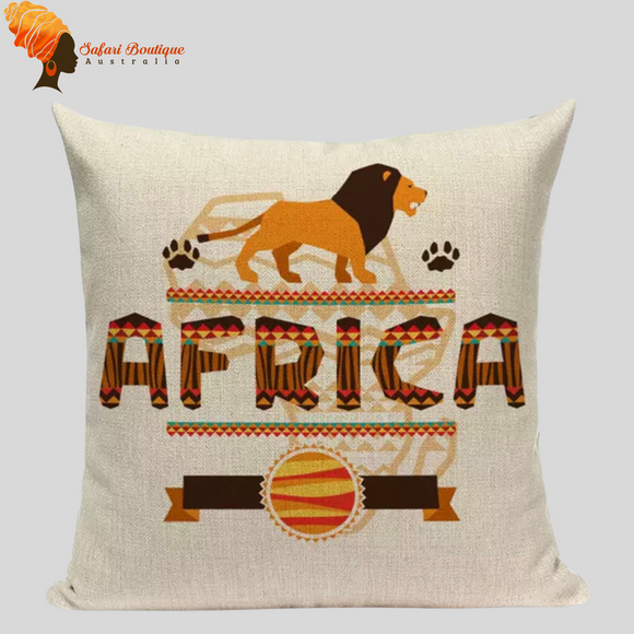 Style Two - Lion Africa Cushion Cover