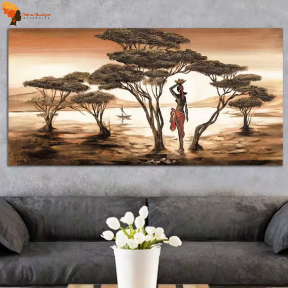 Nyako Africa Landscape Canvas