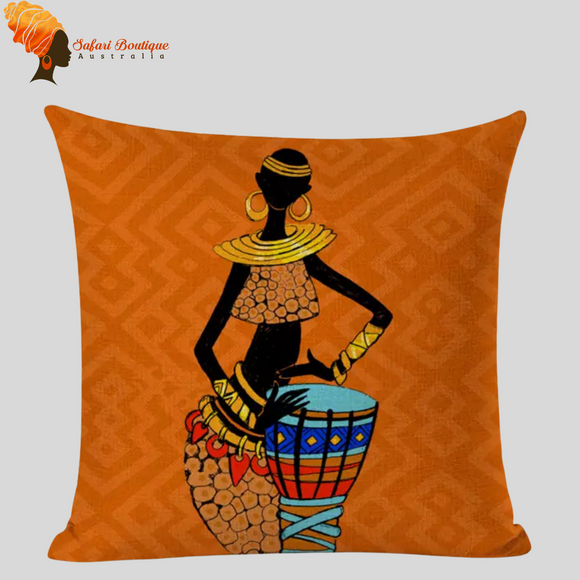 Style Three - African Woman Drumming